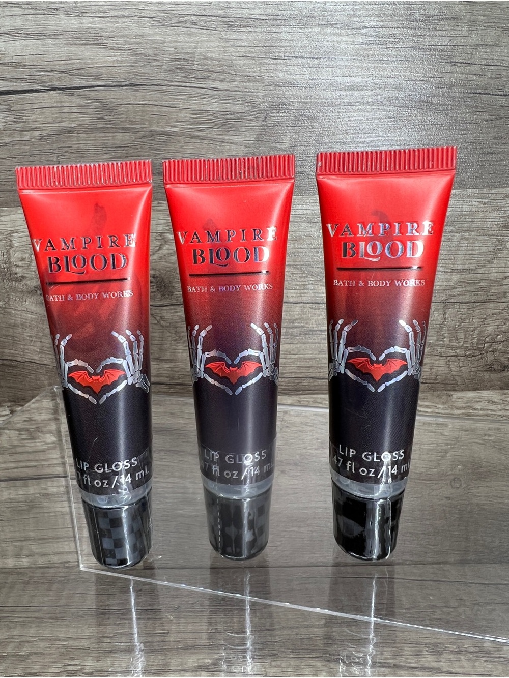 Bath & body Works vampire blood lip gloss Halloween brand new sealed